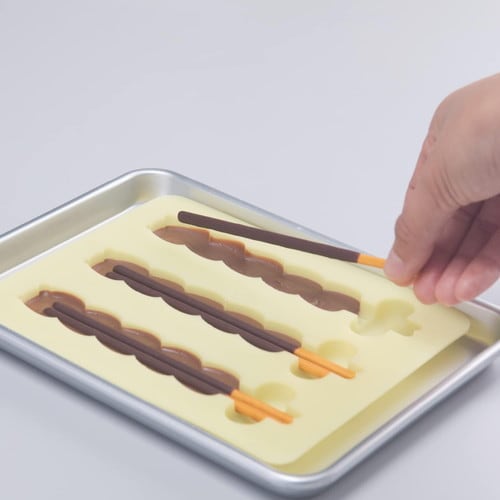 デコスティックシリコーン チョコ型 すみっコぐらし