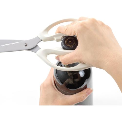 多機能 キッチンバサミ マグネットケース付