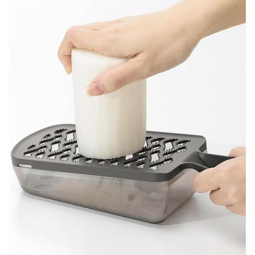 コンパクト おろし器 受け皿付き