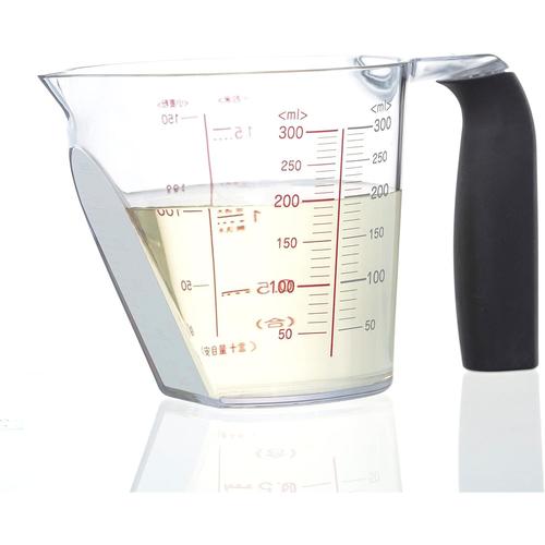 上から量れる洗いやすい 計量カップ 300ml