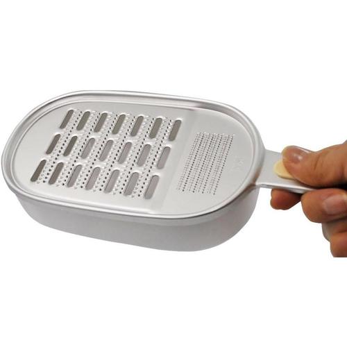 アルミ おろし器 受け皿付