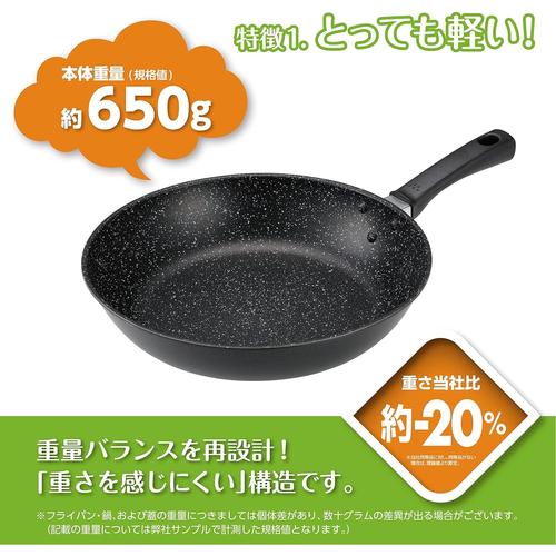 軽量 フライパン 28cm ガス火・IH対応