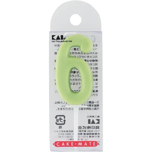 キャンドル CAKE MATE パステル 6