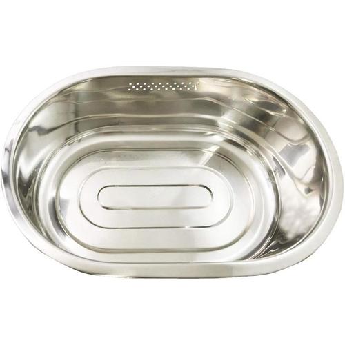 小判型 洗い桶 ゴム脚付き 小