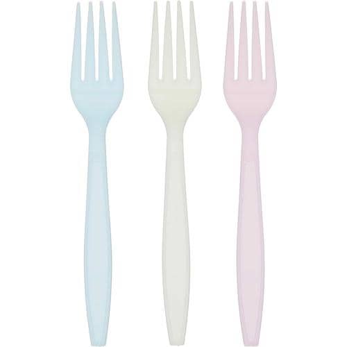 カラーフォーク 17cm 10本入 フォーク