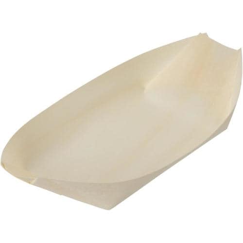 業務用 たこ焼き 木製 舟皿 7寸 100枚入