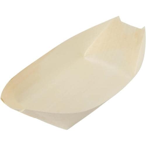 業務用 たこ焼き 木製 舟皿 8寸 100枚入