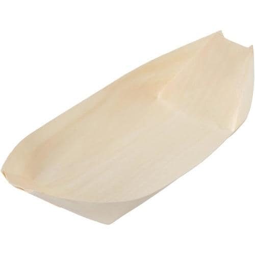 業務用 たこ焼き 木製 舟皿 9寸 50枚入