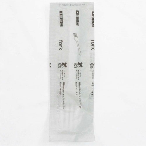 紙完封 バイオ ホワイトフォ−ク 100本入