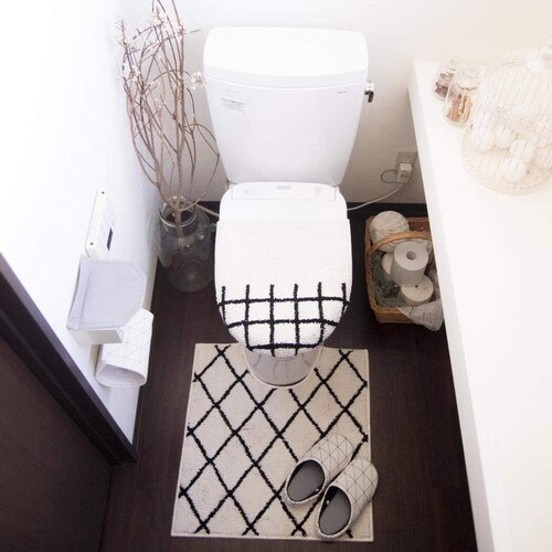 吸着兼用 トイレふたカバー Saltoru