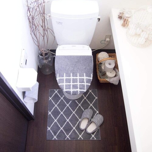 吸着兼用 トイレふたカバー Saltoru