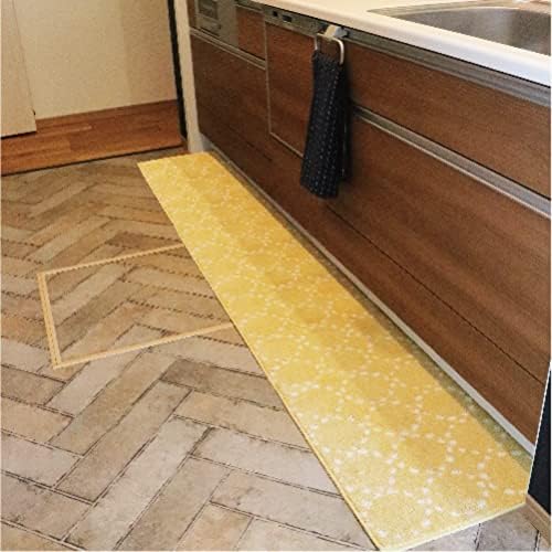 キッチンマット 252cm ナチュラル