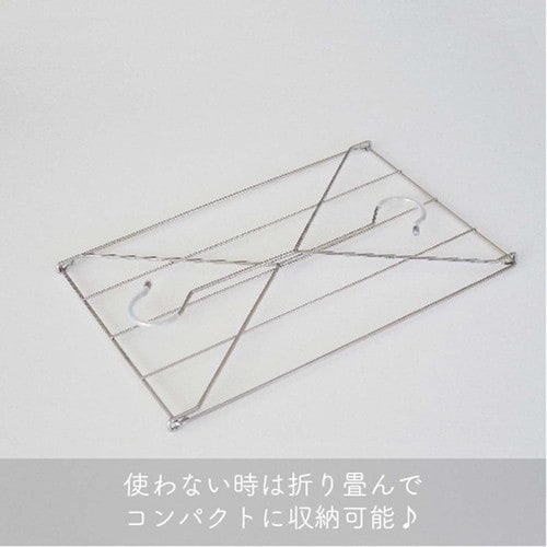 そのまま引っ掛けるだけ バーフックシェルフ M