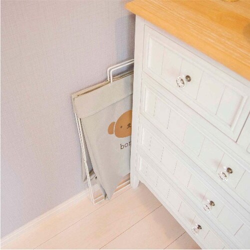 折り畳める ランドリーバスケット 横型 ボリス