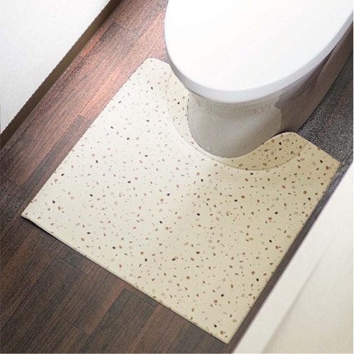スキマにピタっ! 拭ける トイレマット