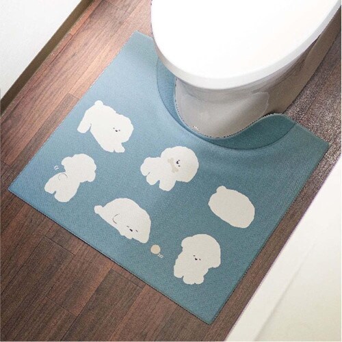 スキマにピタっ! 拭ける トイレマット