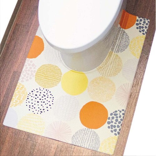 スキマにピタっ!拭ける トイレマット 耳長