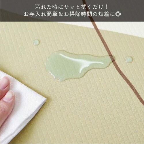 スキマにピタっ! 拭ける トイレマット 耳長