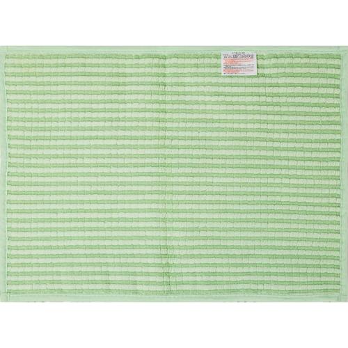 抗菌&ボリューム バスマット グリーン