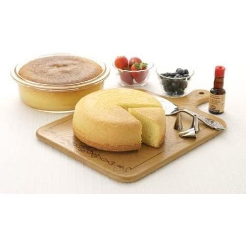 耐熱ガラス スポンジ型 丸型×3