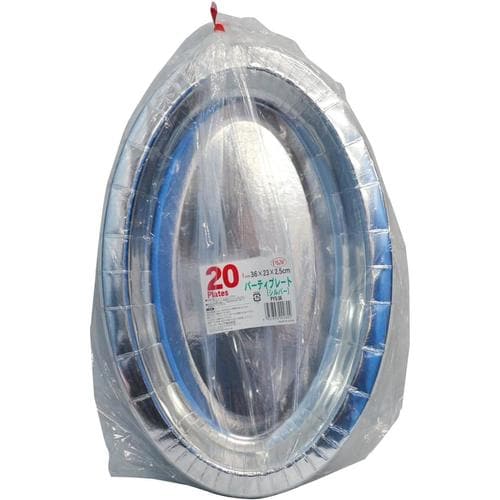 パーティープレート 楕円形 36cm