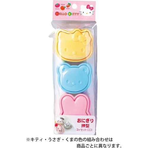 おにぎり押型  ハローキティ 3個入