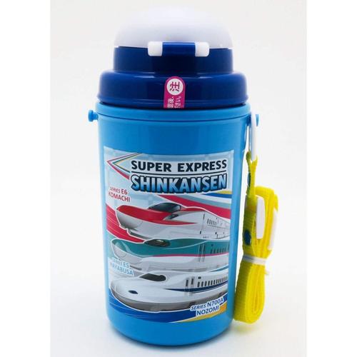ストロー付き水筒 450ml 新幹線