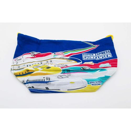 巾着弁当袋 新幹線