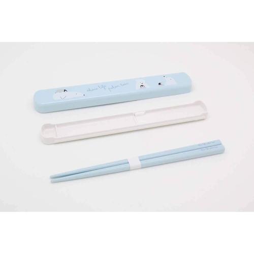 箸 箸箱セット 19.5cm ポーラーベア