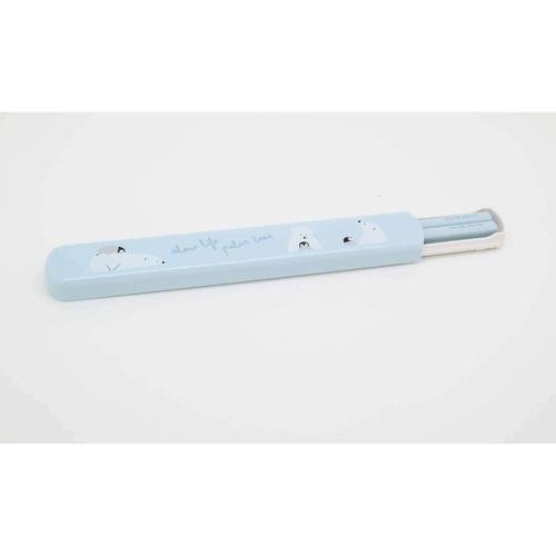 箸 箸箱セット 19.5cm ポーラーベア