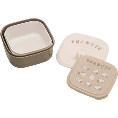 シール容器 セット PEANUTS 2個入