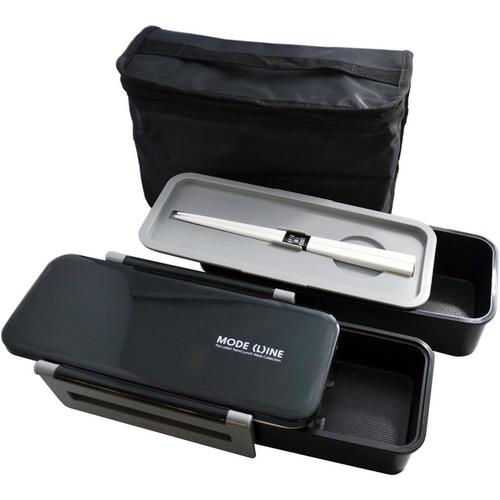 保冷バッグ付 ジャンボ 2段 弁当箱