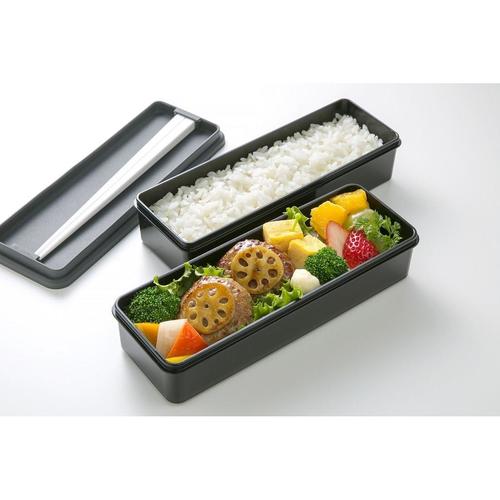 弁当箱 2段 シリコン製内蓋付