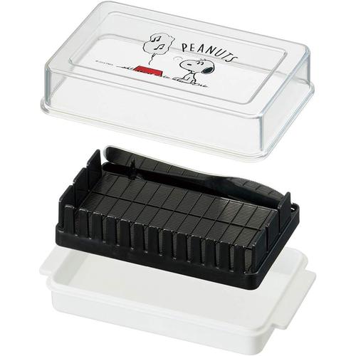 バター容器 バターカッター ガイド付 スヌーピー