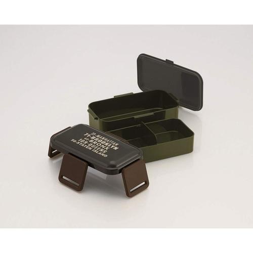 抗菌 ふんわり盛れる 2段弁当箱 大容量