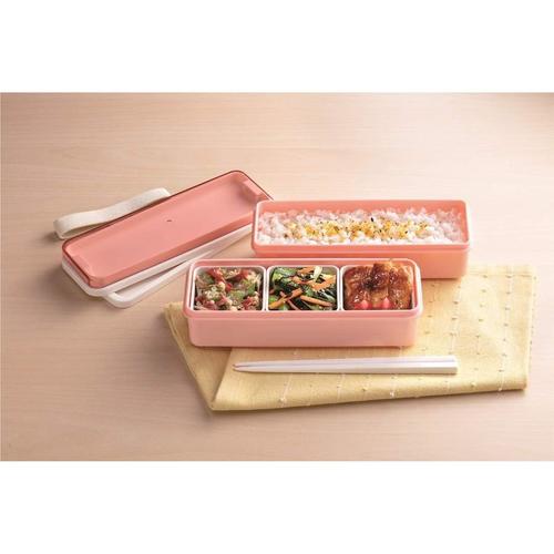 弁当箱 2段 シリコン製内蓋付 中子付