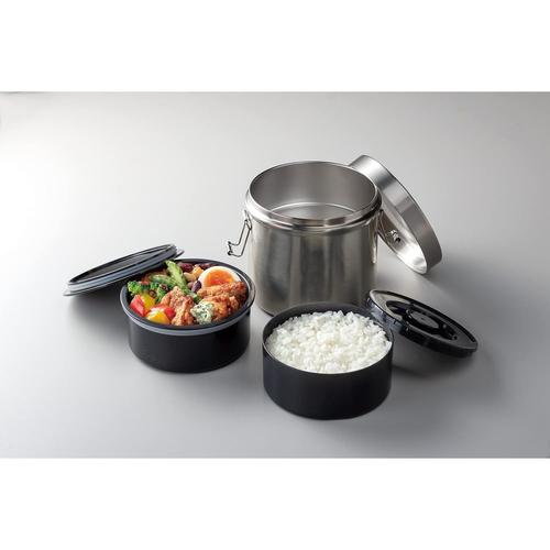 抗菌 保温弁当箱 丼ぶり型 真空 ステンレス