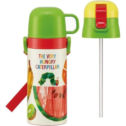 子供用 水筒 ストロー コップ はらぺこあおむし