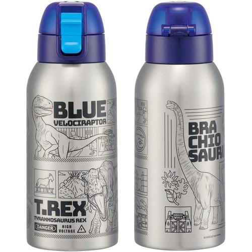 子供用 水筒 ジュラシック・W カバー付き