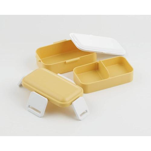 抗菌 ふんわり盛れる ドーム型フタ 2段 弁当箱