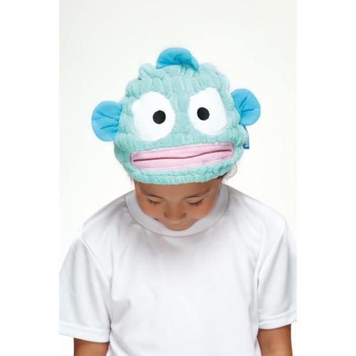 吸水 速乾 アニマル タオルキャップ はんぎょどん