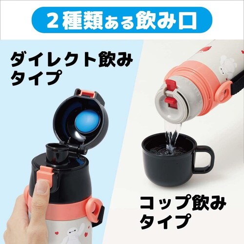 子供用 水筒 直飲み コップ飲み ベイマックス