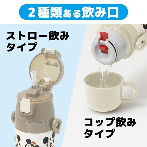 子供用 水筒 ストロー コップ ミッキー