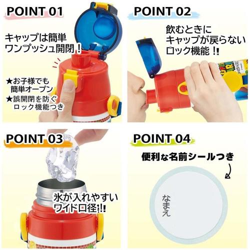 水筒 直飲み スーパーマリオ 子供用