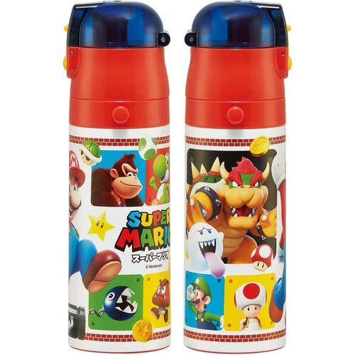 水筒 直飲み スーパーマリオ 子供用