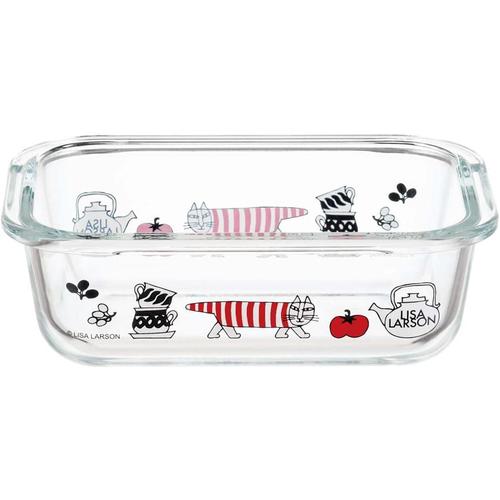 耐熱ガラス製 保存容器 リサ・ラーソン キッチン