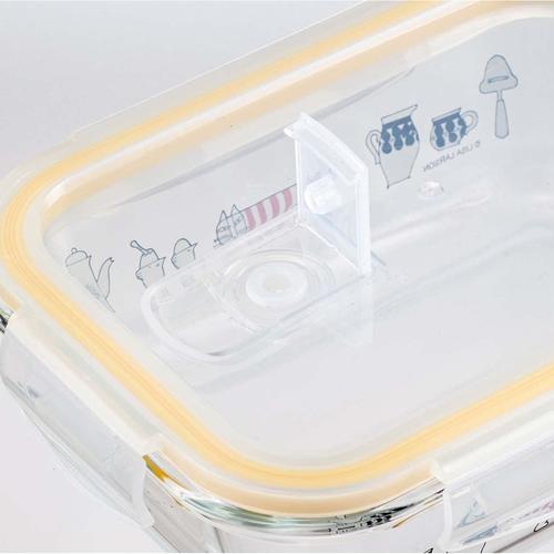 耐熱ガラス製 保存容器 リサ・ラーソン キッチン