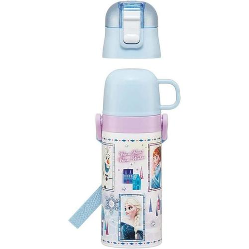 子供用 水筒 直飲み コップ飲み アナと雪の女王