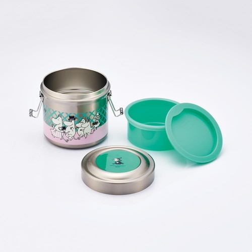 抗菌 保温弁当箱 丼ぶり型 真空 ムーミン