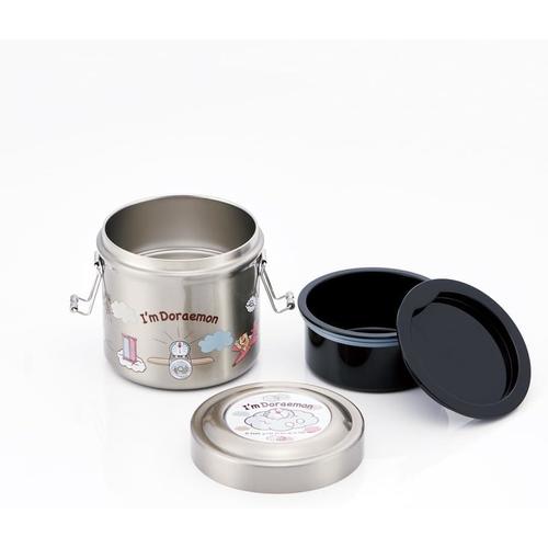 抗菌 保温弁当箱 丼ぶり型 真空 ドラえもん